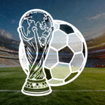 2026世界杯官网官方Logo - 一个充满科技感的足球标志